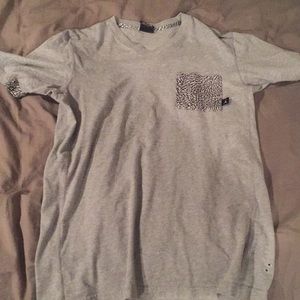 Jordan elephant print pocket shirt